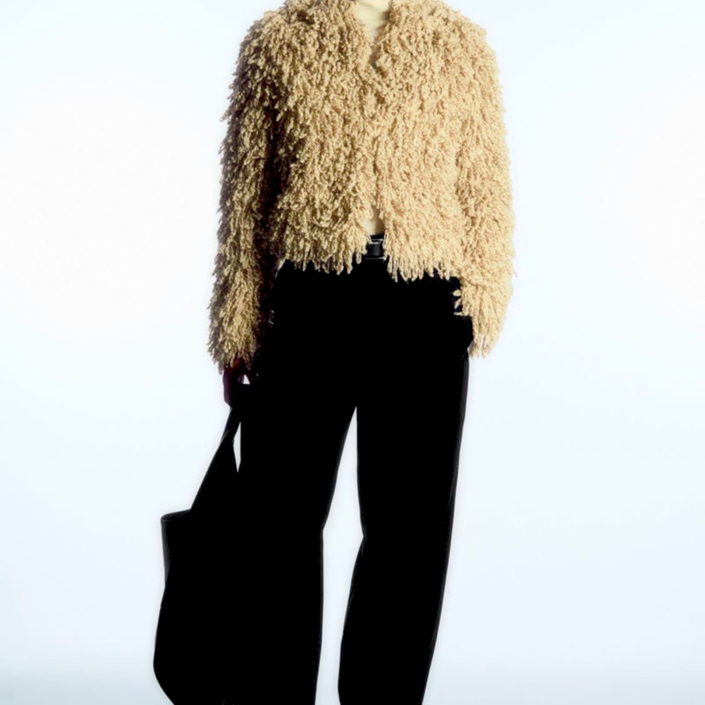 COS loop knit wool jaket